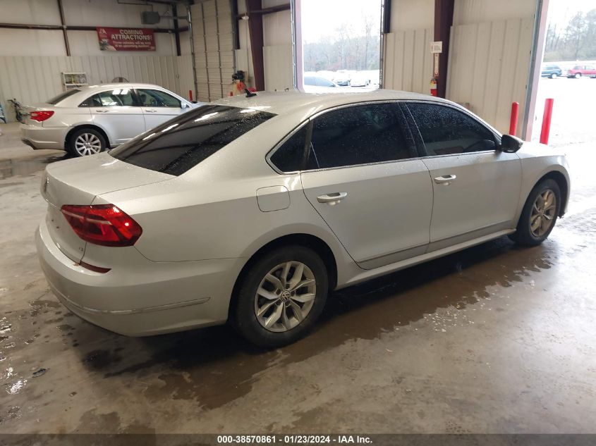 2017 VOLKSWAGEN PASSAT 1.8T S - 1VWAT7A39HC018145