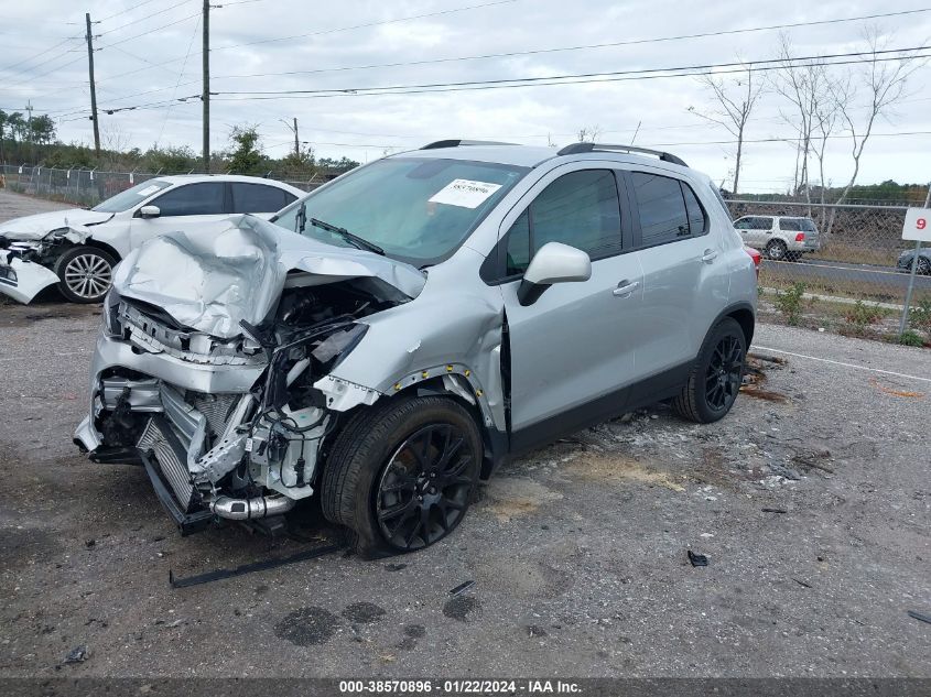2022 CHEVROLET TRAX 1LT - KL7CJLSM6NB513466