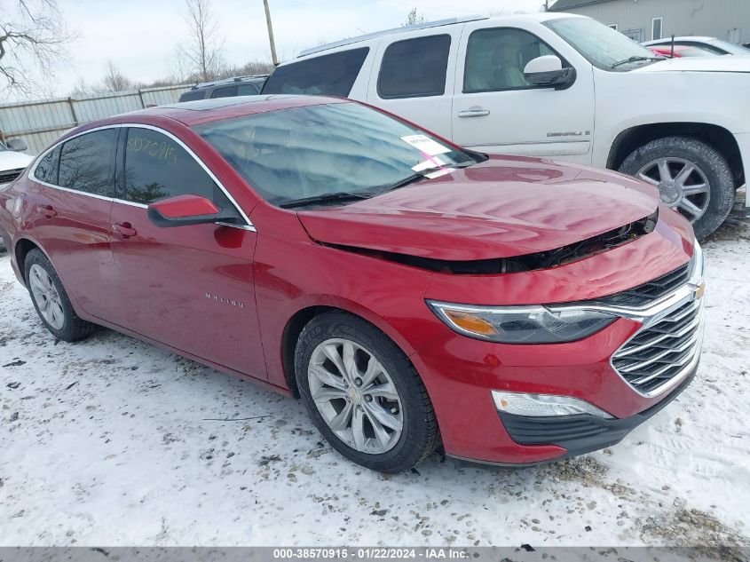 2022 CHEVROLET MALIBU LT - 1G1ZD5ST1NF103666