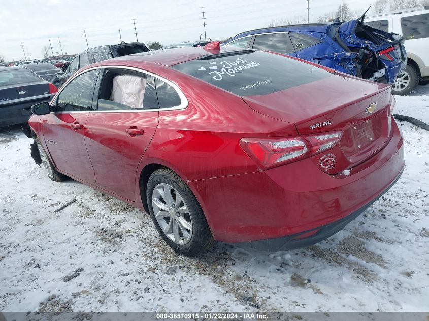 2022 CHEVROLET MALIBU LT - 1G1ZD5ST1NF103666