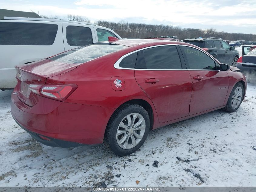 2022 CHEVROLET MALIBU LT - 1G1ZD5ST1NF103666