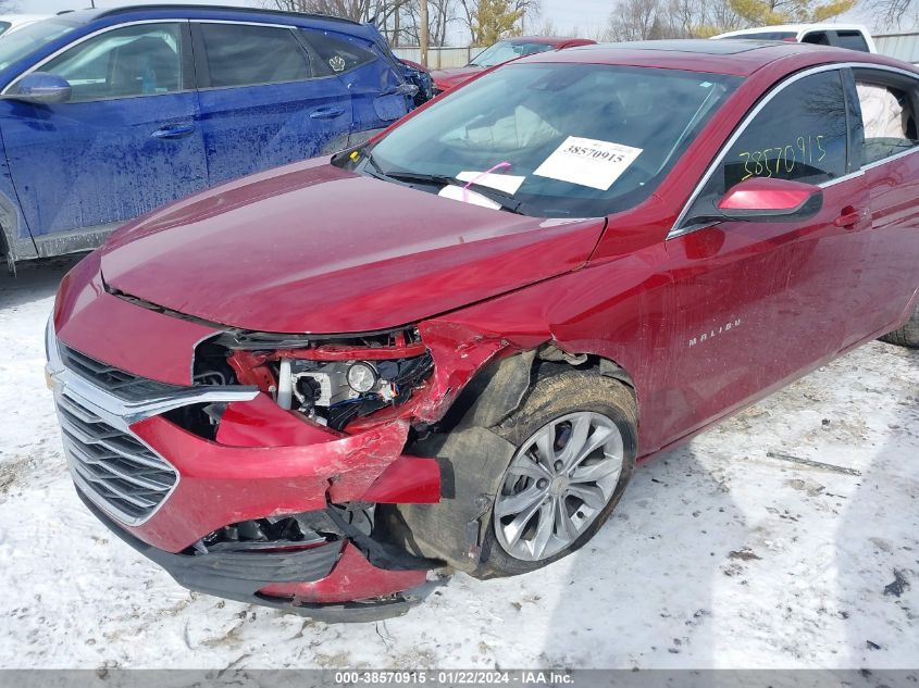 2022 CHEVROLET MALIBU LT - 1G1ZD5ST1NF103666