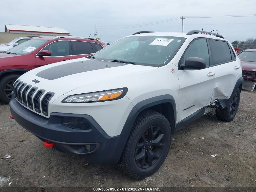 2018 JEEP CHEROKEE TRAILHAWK 4X4 - 1C4PJMBX9JD521063
