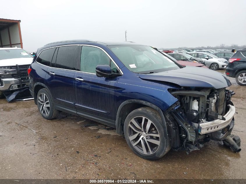 2018 HONDA PILOT TOURING - 5FNYF5H95JB002492
