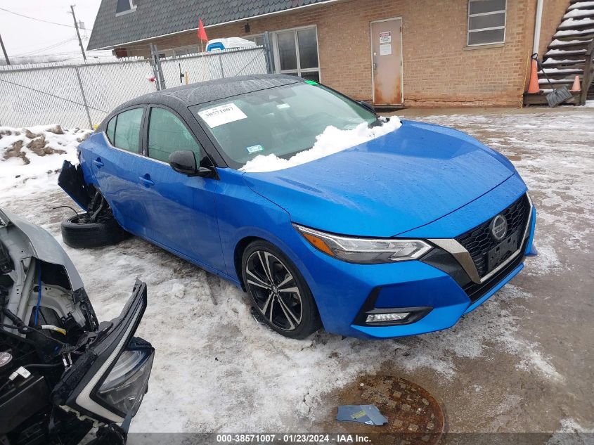 2021 NISSAN SENTRA SR - 3N1AB8DV2MY296592