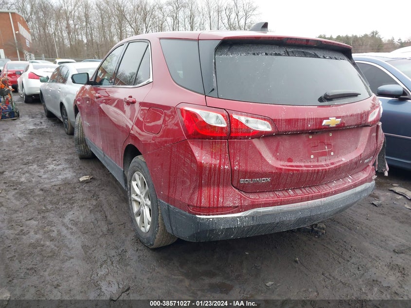 VIN 3GNAXSEV0JS529997 2018 CHEVROLET EQUINOX LT