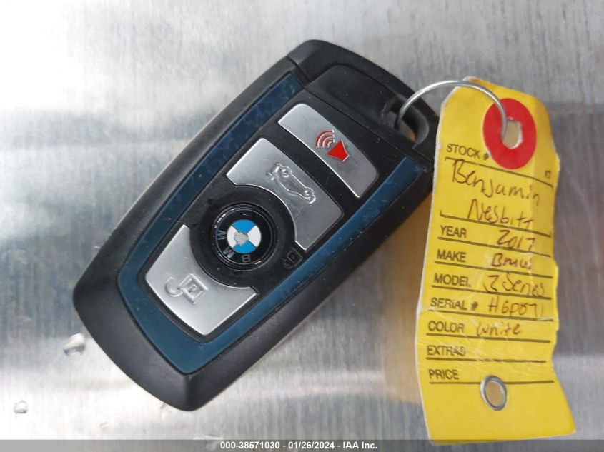2017 BMW 340I XI - WBA8B7C31HA190227