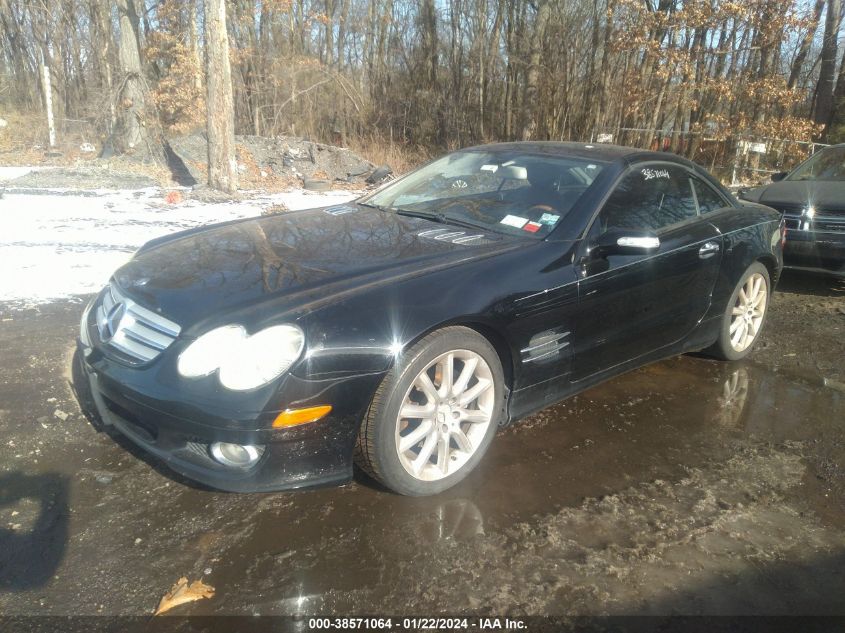 WDBSK71F17F127781 | 2007 MERCEDES-BENZ SL 550