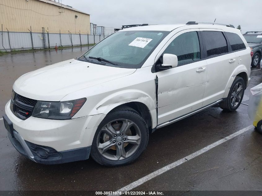2016 DODGE JOURNEY CROSSROAD - 3C4PDCGG8GT166447