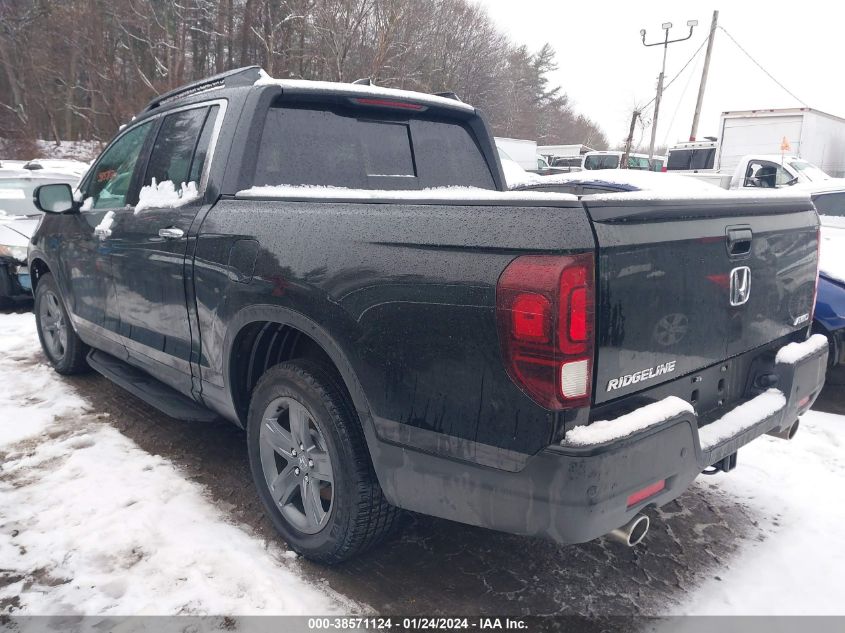 2023 HONDA RIDGELINE RTL-E - 5FPYK3F7XPB033979