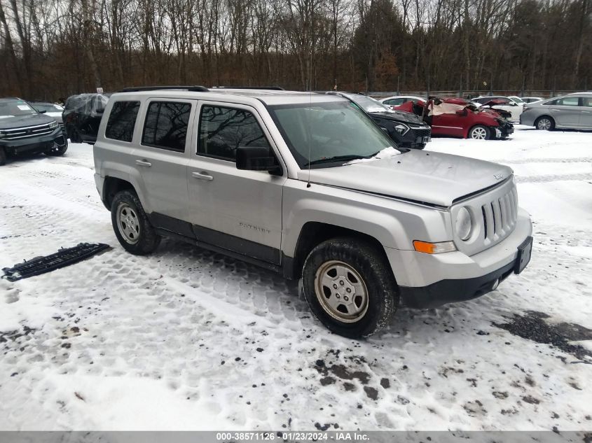 2014 JEEP PATRIOT SPORT - 1C4NJRBB8ED534059