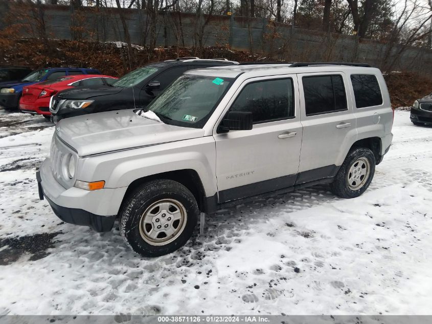 2014 JEEP PATRIOT SPORT - 1C4NJRBB8ED534059