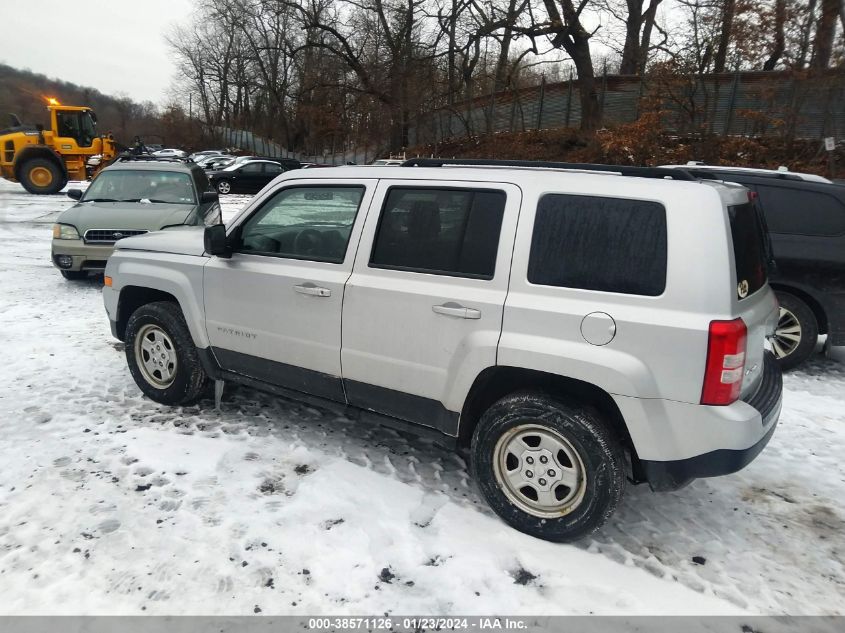 2014 JEEP PATRIOT SPORT - 1C4NJRBB8ED534059