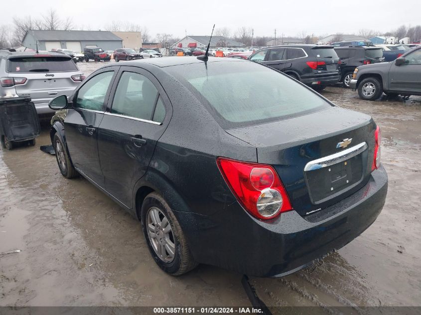 2014 CHEVROLET SONIC LT AUTO - 1G1JC5SG3E4159817