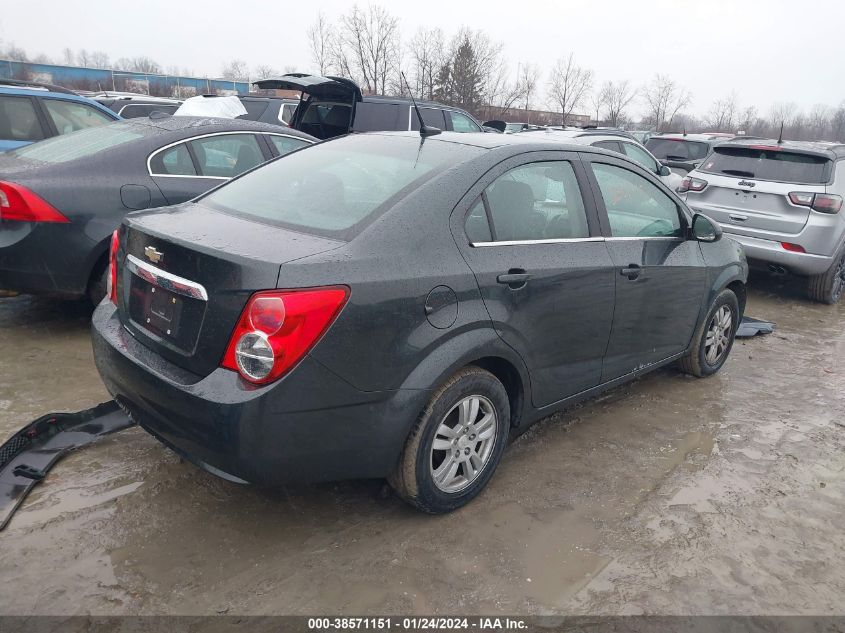 2014 CHEVROLET SONIC LT AUTO - 1G1JC5SG3E4159817