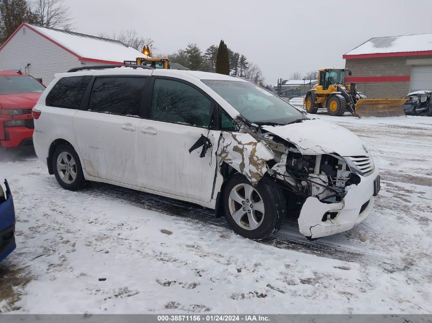 2015 TOYOTA SIENNA LE 8 PASSENGER - 5TDKK3DC0FS626954