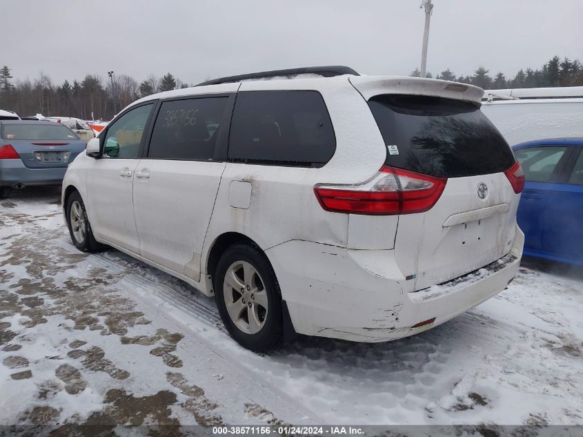 2015 TOYOTA SIENNA LE 8 PASSENGER - 5TDKK3DC0FS626954