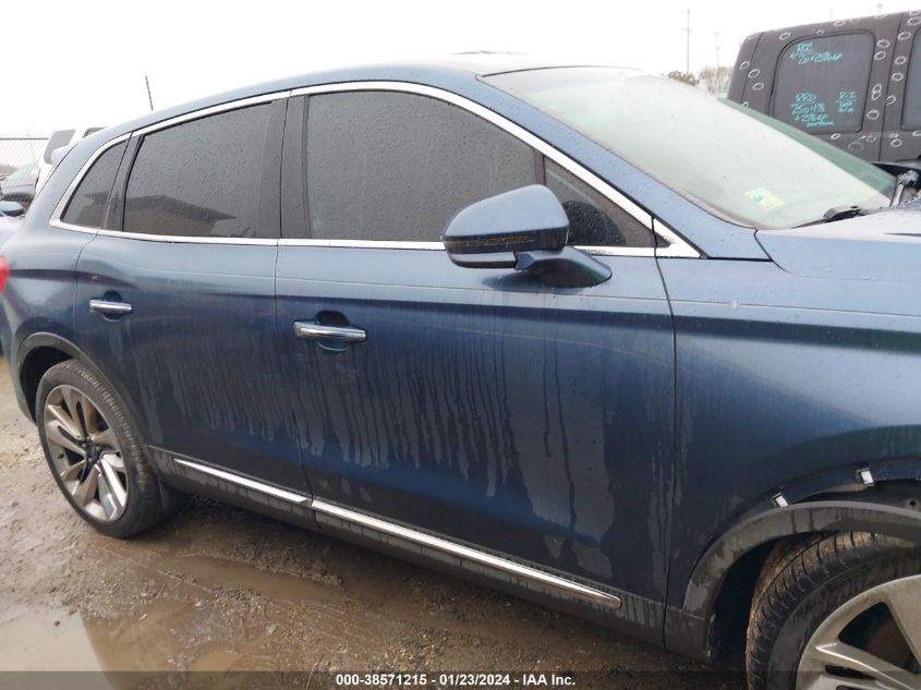 2018 LINCOLN MKX RESERVE - 2LMPJ6LP3JBL30688