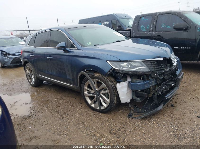 2018 LINCOLN MKX RESERVE - 2LMPJ6LP3JBL30688