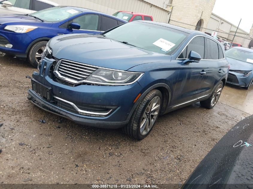 2018 LINCOLN MKX RESERVE - 2LMPJ6LP3JBL30688