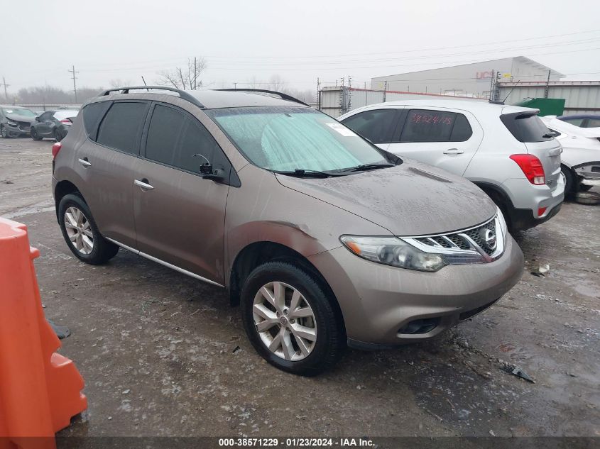 2014 NISSAN MURANO SV - JN8AZ1MUXEW422198