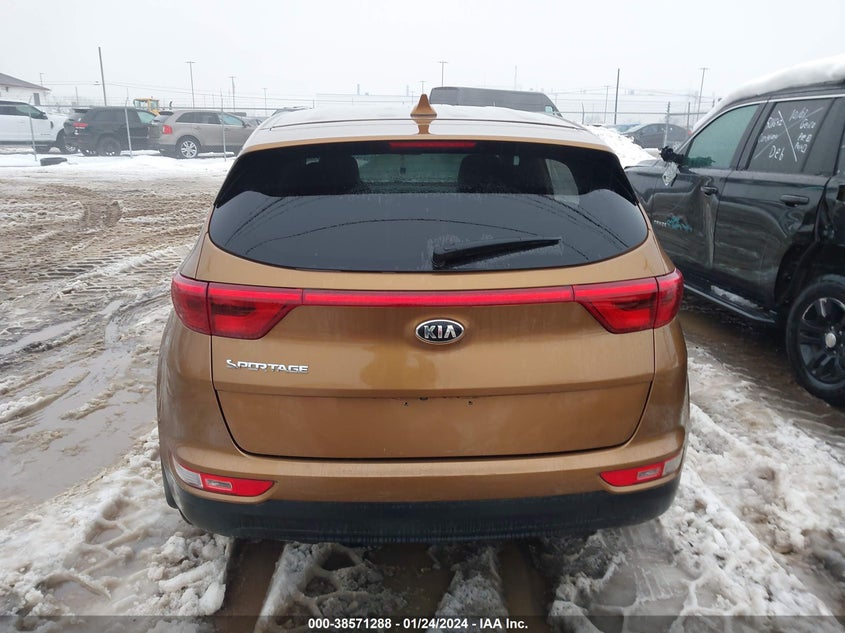 VIN KNDPMCAC5H7161170 2017 KIA SPORTAGE LX