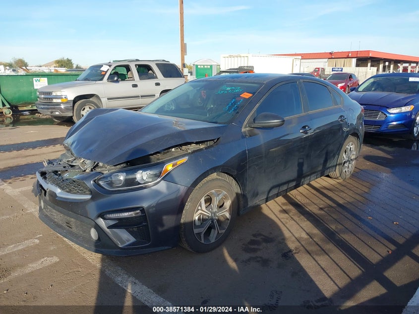 VIN 3KPF24AD2ME309723 2021 KIA FORTE LXS