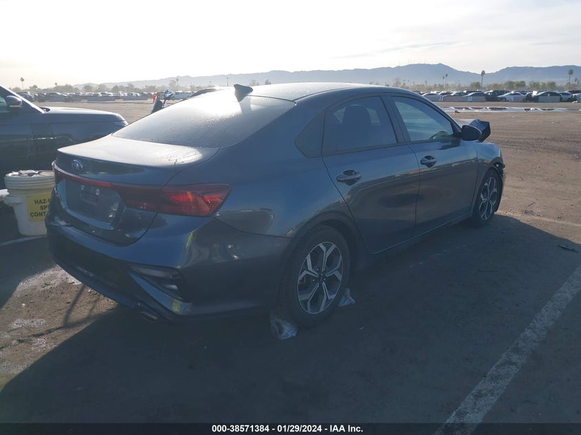 VIN 3KPF24AD2ME309723 2021 KIA FORTE LXS