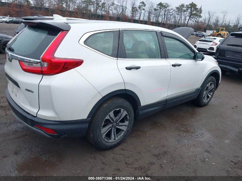 2019 HONDA CR-V LX - 2HKRW6H36KH210549