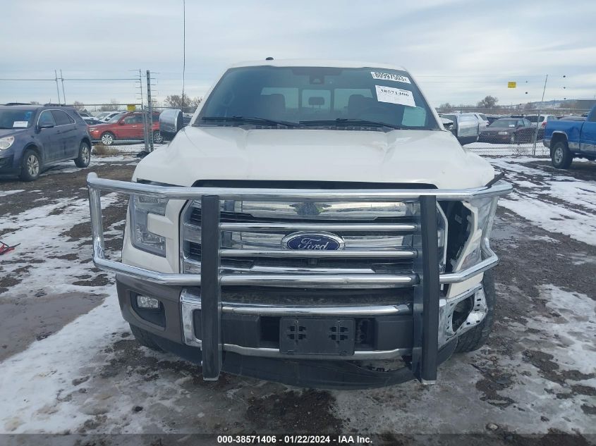 2017 FORD F-150 SUPERCREW - 1FTEW1EGXHFC89980