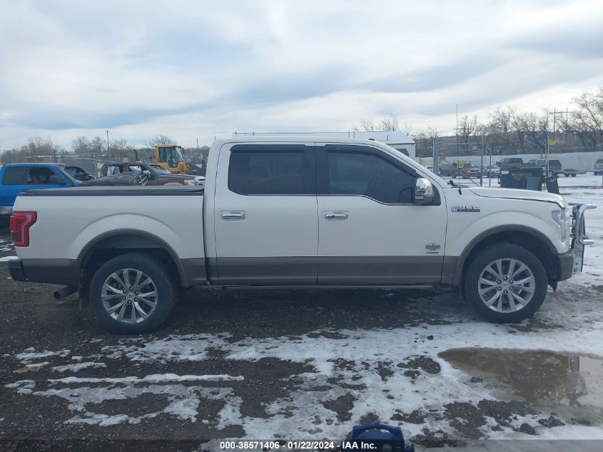 2017 FORD F-150 SUPERCREW - 1FTEW1EGXHFC89980