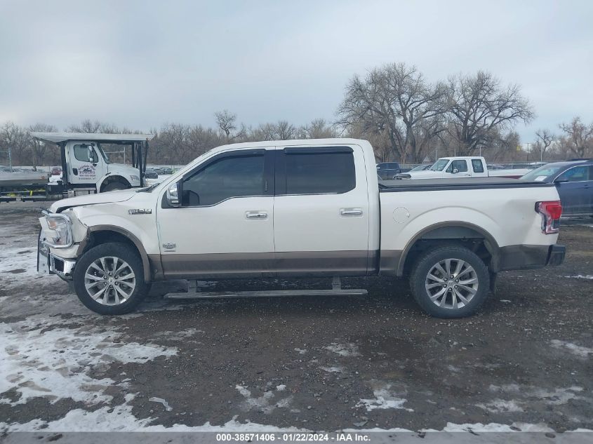 2017 FORD F-150 SUPERCREW - 1FTEW1EGXHFC89980