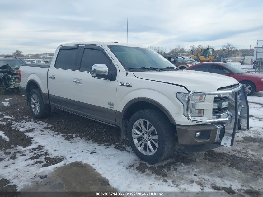 2017 FORD F-150 SUPERCREW - 1FTEW1EGXHFC89980