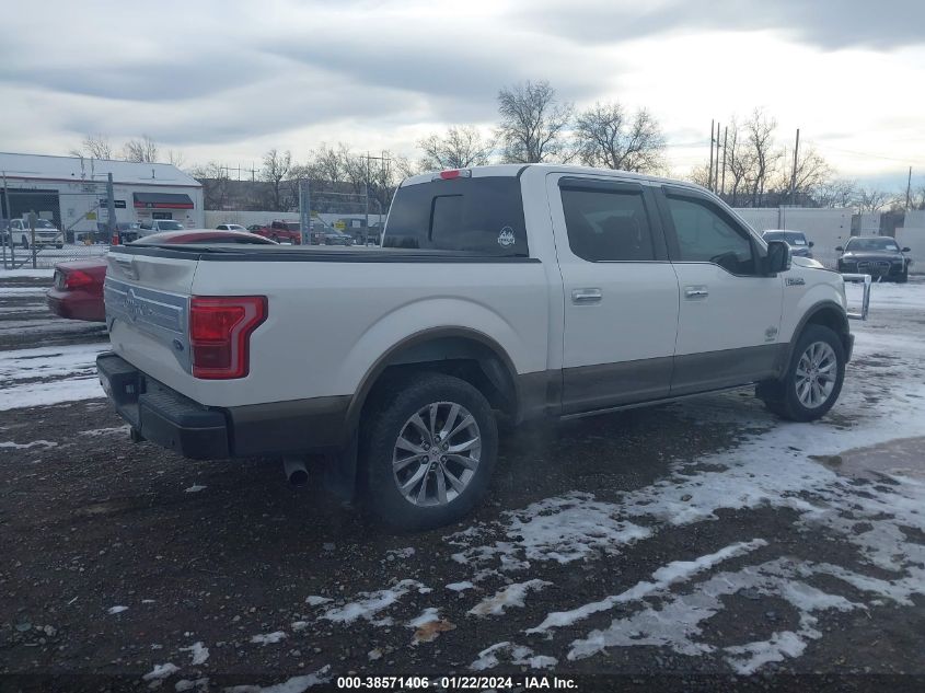 2017 FORD F-150 SUPERCREW - 1FTEW1EGXHFC89980