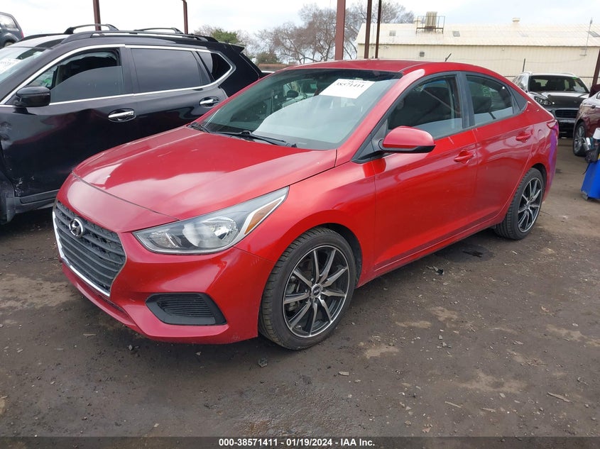 VIN 3KPC24A62LE107547 2020 HYUNDAI ACCENT SE