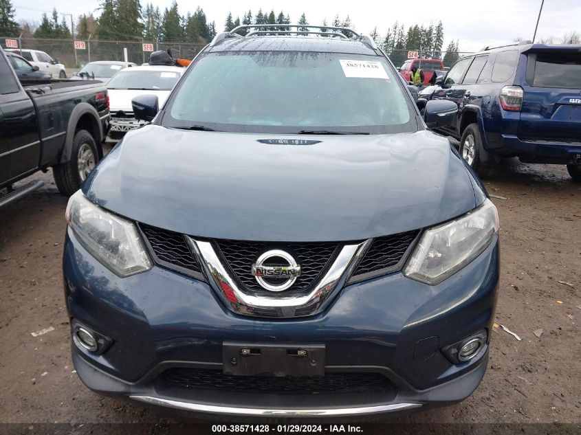 2015 NISSAN ROGUE SV 5N1AT2MKXFC819023