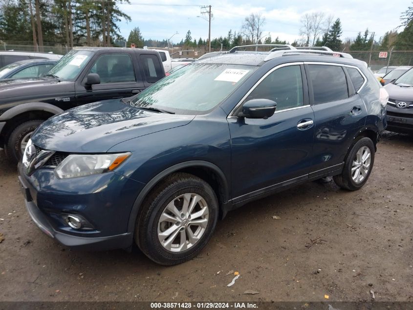 2015 NISSAN ROGUE SV 5N1AT2MKXFC819023