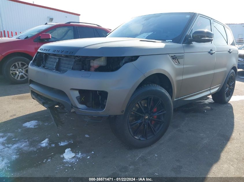2016 LAND ROVER RANGE ROVER SPORT SC - SALWR2EF3GA594508