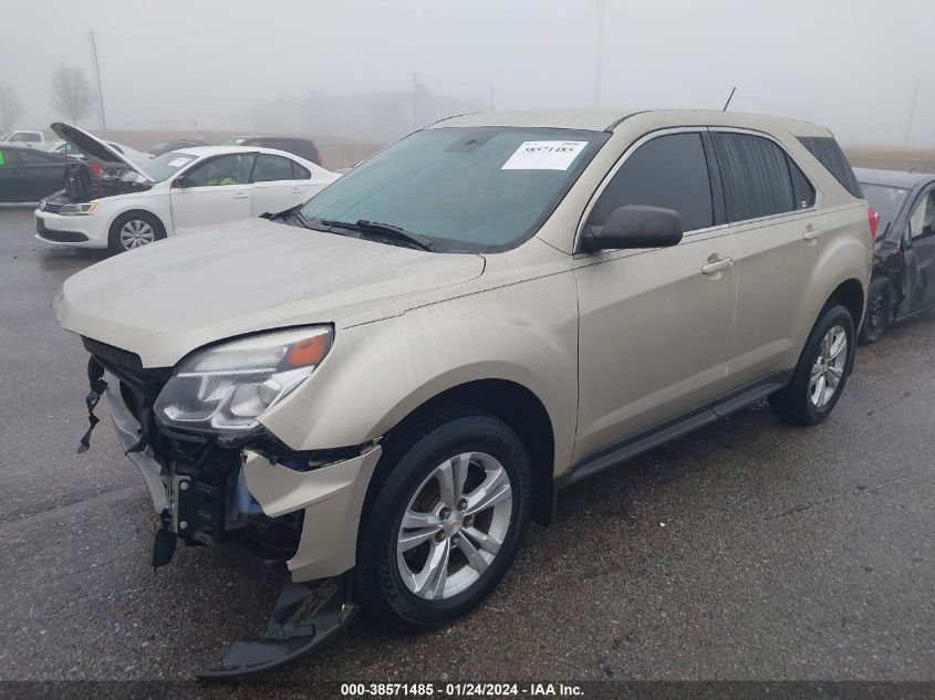 2016 CHEVROLET EQUINOX LS - 1GNFLEEK8GZ104788