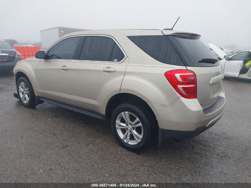 2016 CHEVROLET EQUINOX LS - 1GNFLEEK8GZ104788