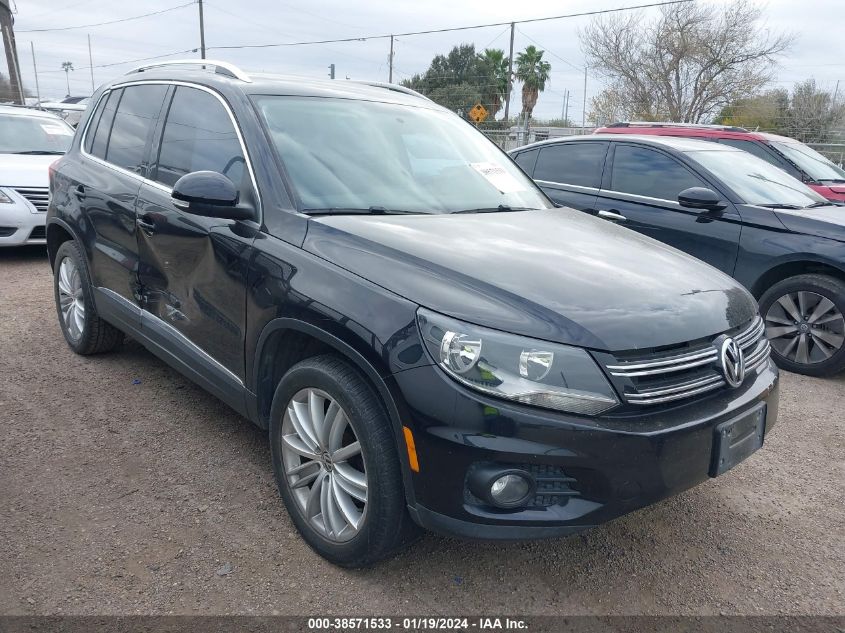 2015 VOLKSWAGEN TIGUAN SE - WVGAV7AX7FW602244