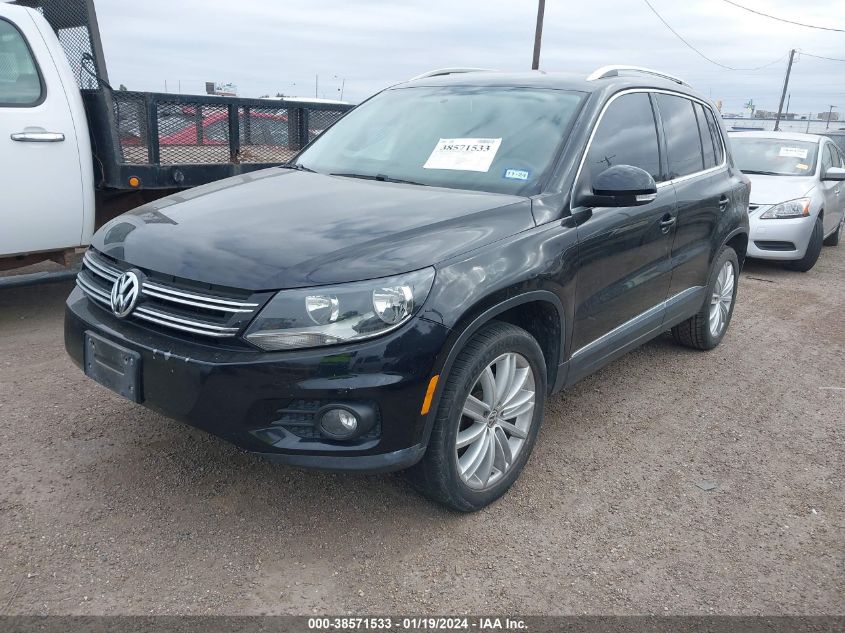 2015 VOLKSWAGEN TIGUAN SE - WVGAV7AX7FW602244