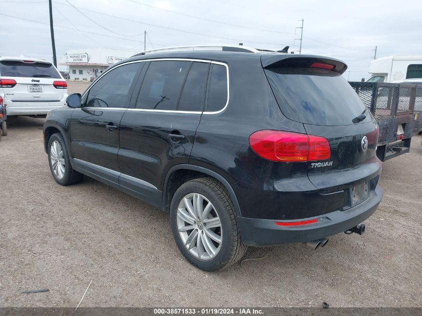 2015 VOLKSWAGEN TIGUAN SE - WVGAV7AX7FW602244