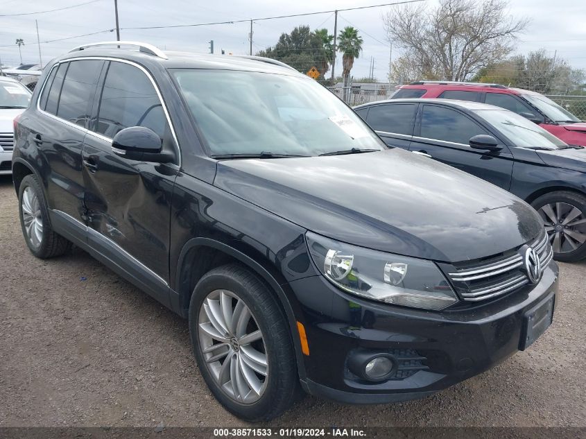 2015 VOLKSWAGEN TIGUAN SE - WVGAV7AX7FW602244