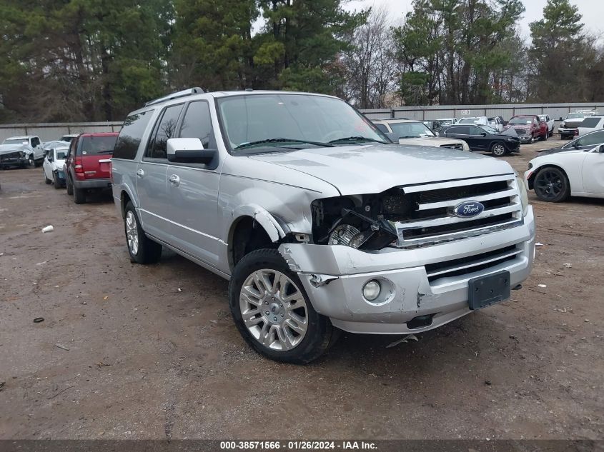 Lot #2536952508 2011 FORD EXPEDITION EL LIMITED salvage car