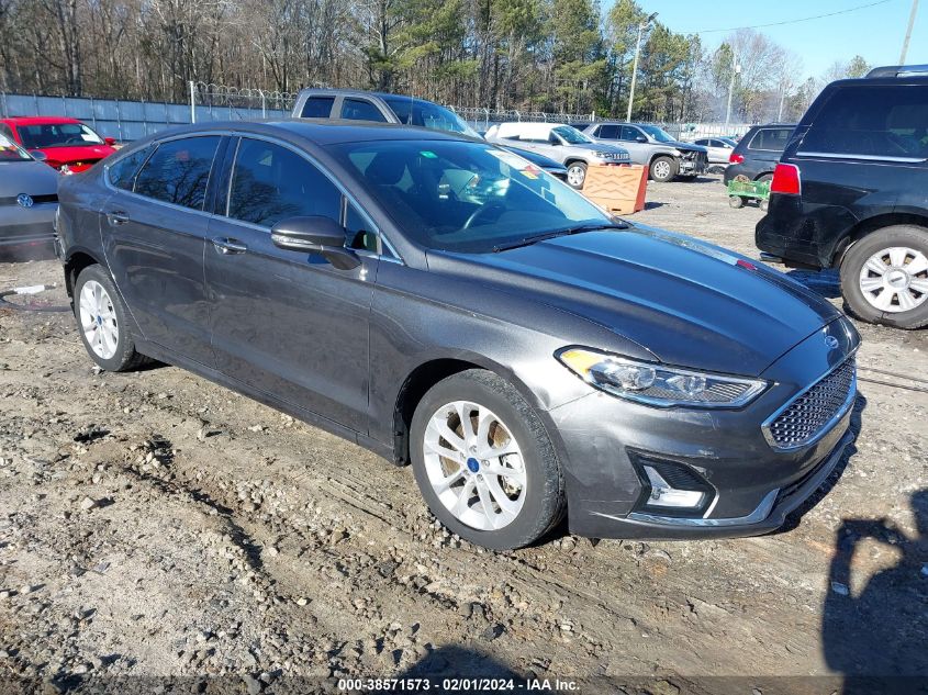 2020 FORD FUSION PLUG-IN HYBRID TITANIUM - 3FA6P0SU8LR221667