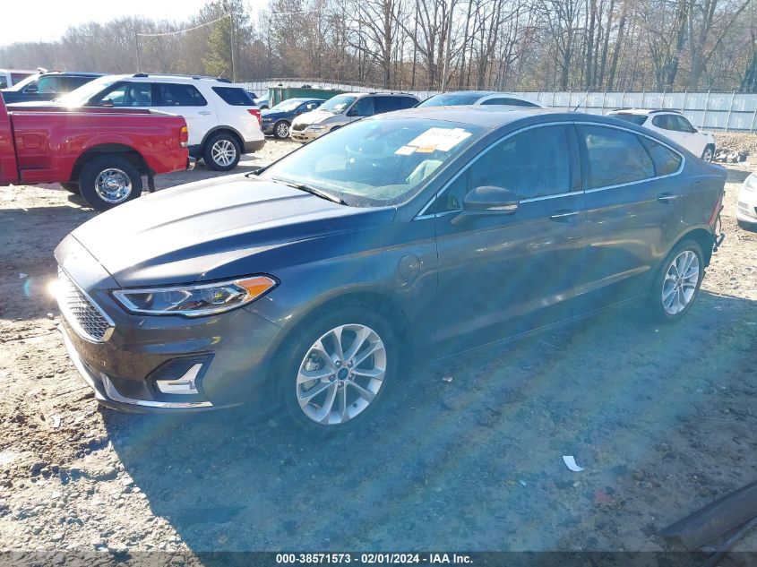 2020 FORD FUSION PLUG-IN HYBRID TITANIUM - 3FA6P0SU8LR221667