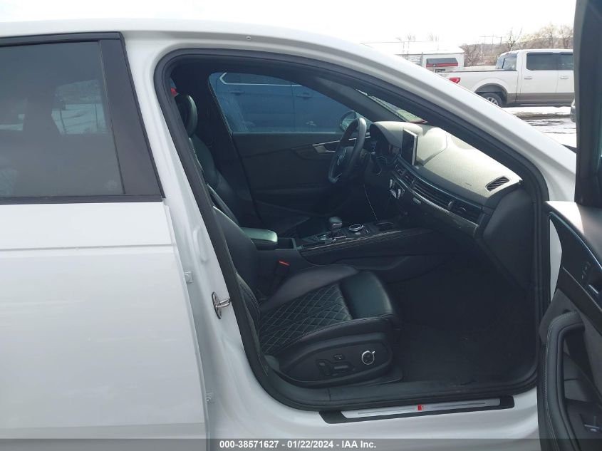 2018 AUDI S4 PREMIUM PLUS - WAUB4AF44JA132197