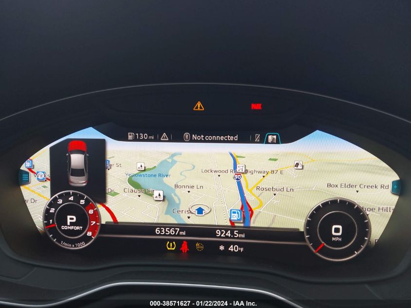 2018 AUDI S4 PREMIUM PLUS - WAUB4AF44JA132197