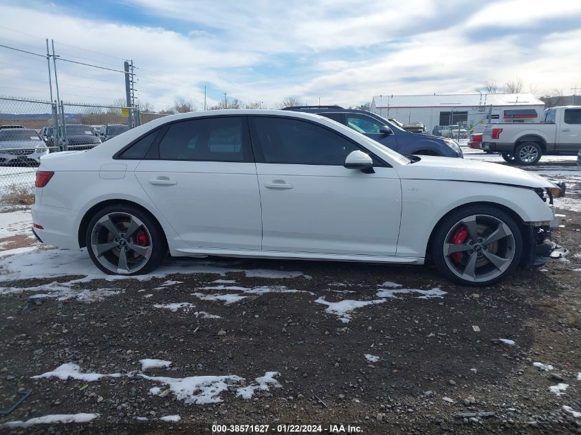 2018 AUDI S4 PREMIUM PLUS - WAUB4AF44JA132197